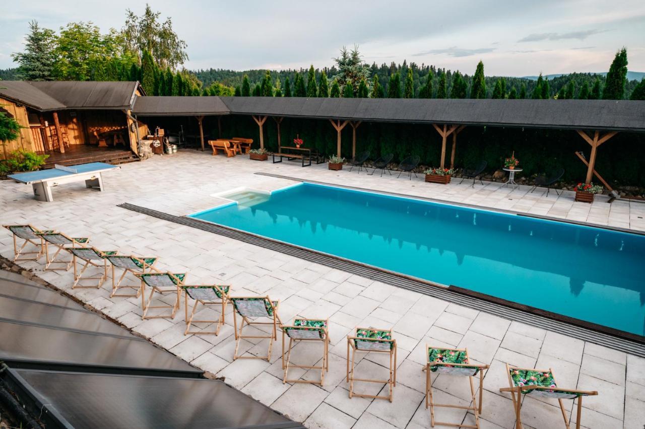 Bieszczadzka Bania Villa Lesko Luaran gambar