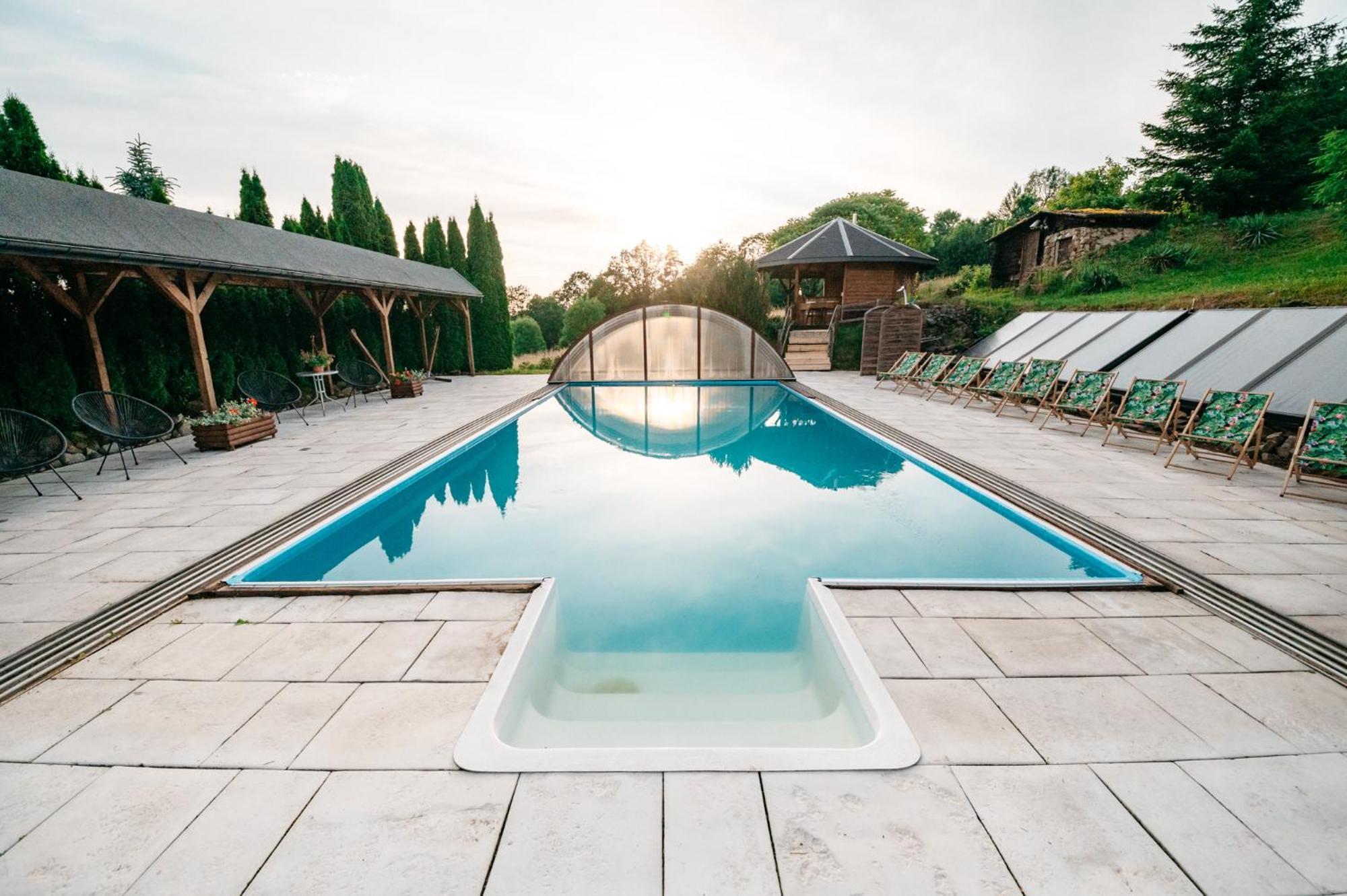 Bieszczadzka Bania Villa Lesko Luaran gambar